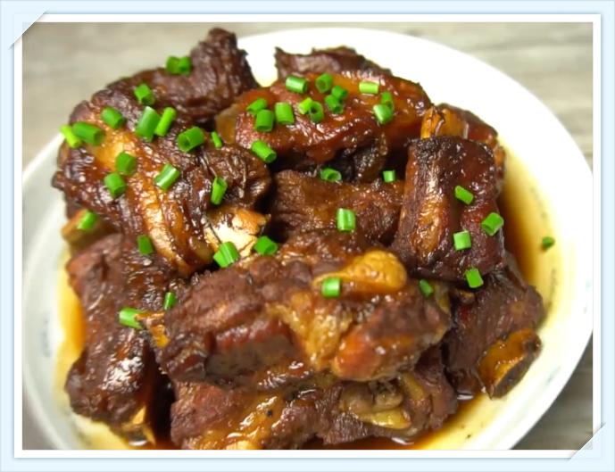家庭版红烧排骨，色香味俱全的烹饪之旅