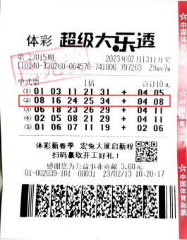 2023年大乐透21065期开奖结果揭晓，幸运数字背后的故事与期待